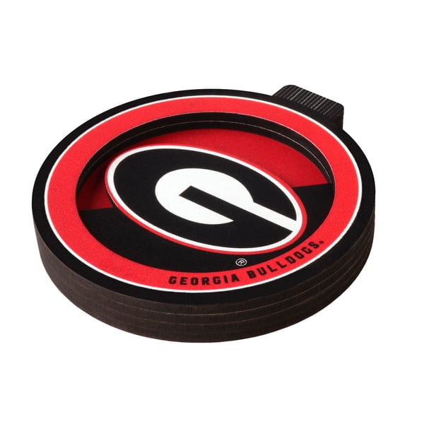 Georgia Bulldogs 3D Logo Series Ornament - Image 4