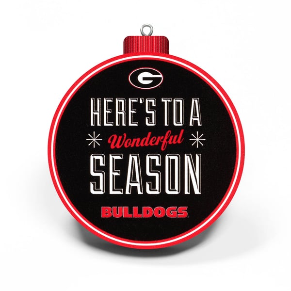 Georgia Bulldogs 3D Stadium Ornament - Image 3