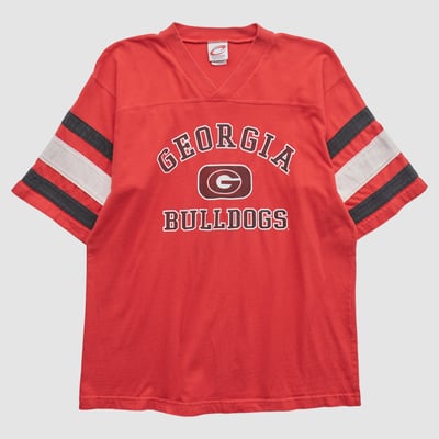 Georgia Bulldogs CADRE 2000s T-shirt - Red - M by Fanatics Real Vintage