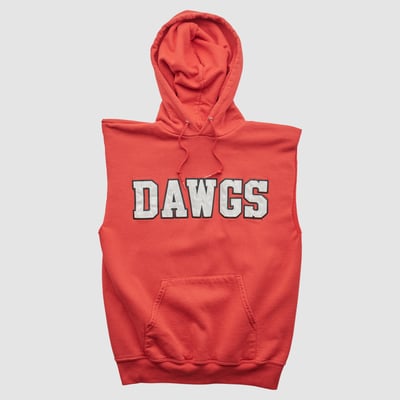 Georgia Bulldogs Champion 2000s Hooded Pullover Sweatshirt - Red - XXS by Fanatics Real Vintage