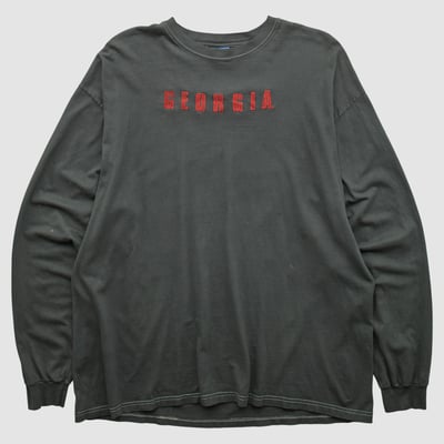 Georgia Bulldogs Champion 2000s Long Sleeve T-shirt - Black - XL by Fanatics Real Vintage