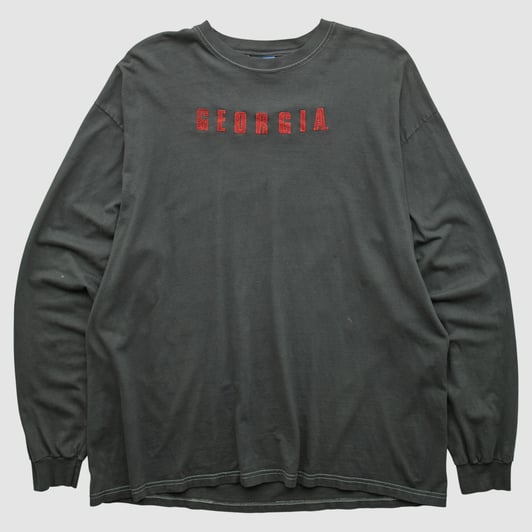 Georgia Bulldogs Champion 2000s Long Sleeve T-shirt - Black - XL by Fanatics Real Vintage
