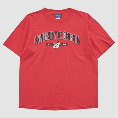 Georgia Bulldogs Jansport 2000s T-shirt - Red - XL by Fanatics Real Vintage