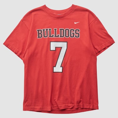 Georgia Bulldogs Nike 2000s T-shirt - Red - S by Fanatics Real Vintage