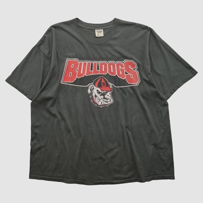 Georgia Bulldogs Tenesse River 90s T-shirt - Black - 3XL by Fanatics Real Vintage