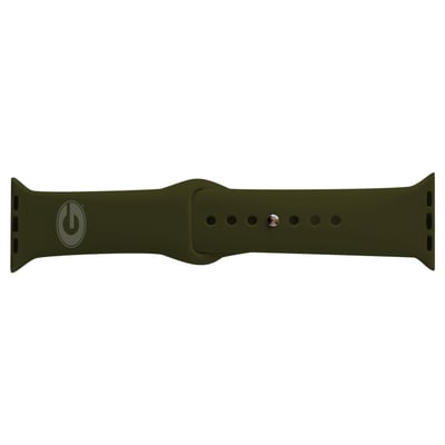 Georgia Bulldogs 38-40mm Color Apple Watch Wrist Band - Green