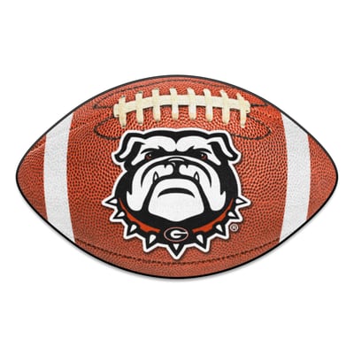 Georgia Bulldogs Logo Brands 22" x 29.5" Football Mat