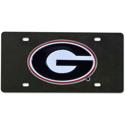  Georgia Bulldogs Logo Brands Diecast License Plate