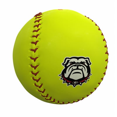 Georgia Bulldogs Logo Brands Softball