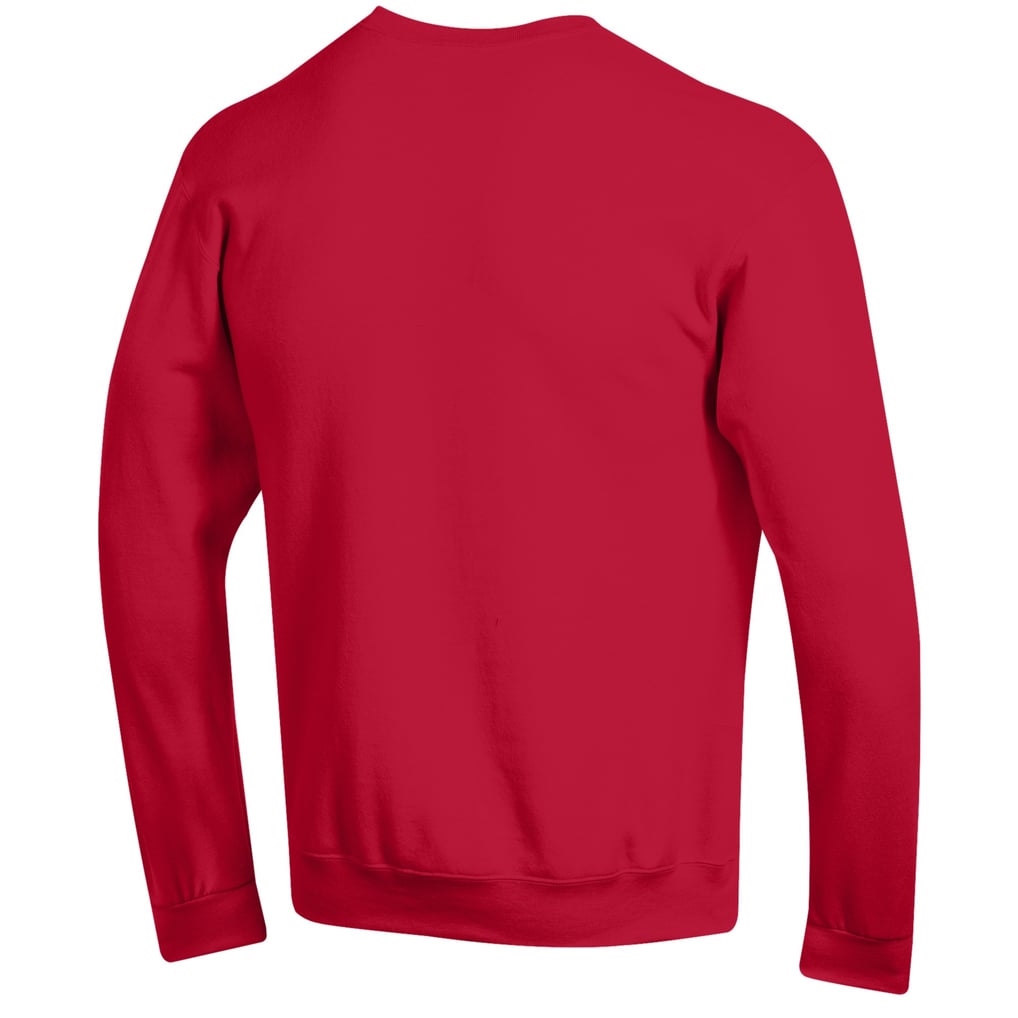 Georgia Bulldogs Champion Stack Logo Baseball Powerblend Pullover Sweatshirt - Red