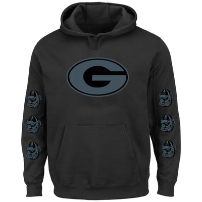 Georgia Bulldogs Fanatics Big & Tall 3-Hit Pullover Hoodie - Black
