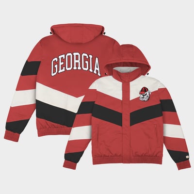  Georgia Bulldogs Homefield Retro Full-Zip Jacket - Red