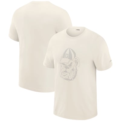  Georgia Bulldogs J. Palmer Play Action Tri-Blend Performance T-Shirt - Cream