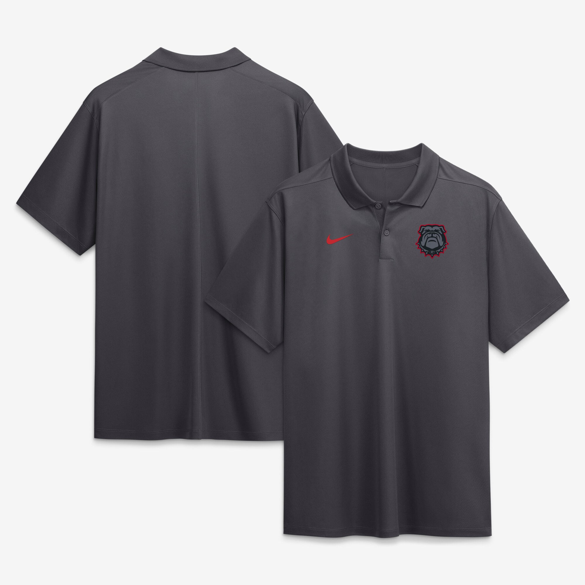 Georgia Bulldogs Nike Color Pop Victory Dri-FIT Polo - Anthracite