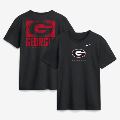  Georgia Bulldogs Nike Courtside Dri-FIT T-Shirt - Black