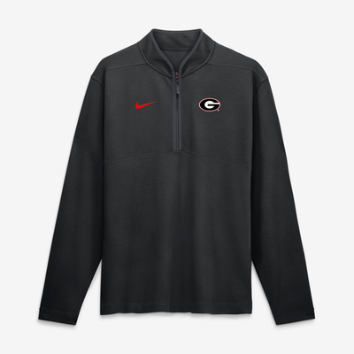  Georgia Bulldogs Nike Dri-FIT Victory Half-Zip Pullover - Black