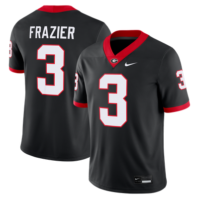 Nate Frazier Georgia Bulldogs Nike Game Football Jersey - Black