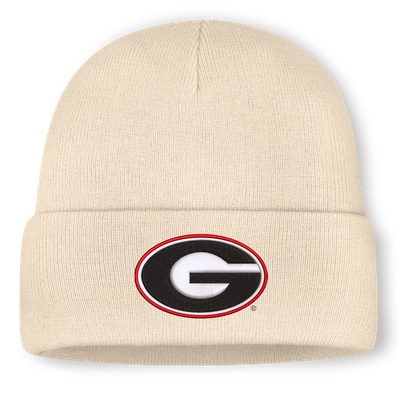 Georgia Bulldogs Nike Utility Cuffed Knit Hat - Natural
