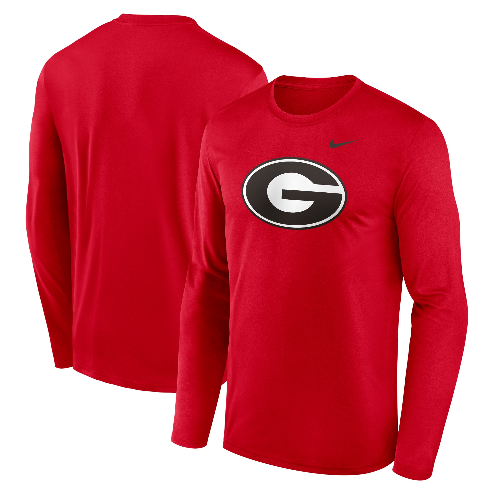 Georgia Bulldogs Nike Primetime Primary Legend Long Sleeve T-Shirt - Red