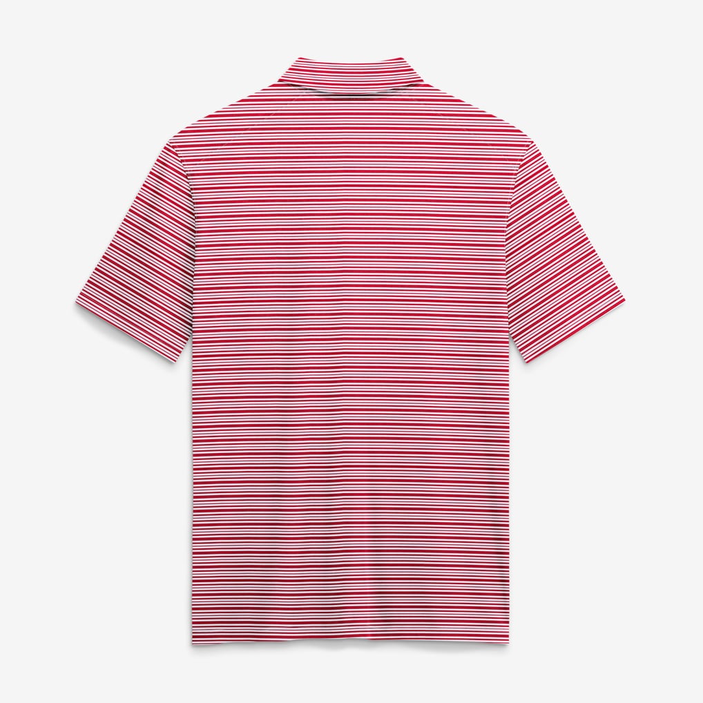 Georgia Bulldogs Nike Primetime Vapor Striped Dri-FIT Polo - Red