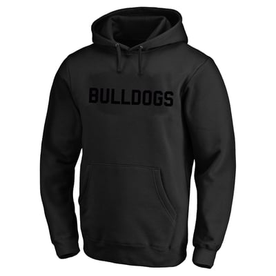  Georgia Bulldogs Profile Tonal Hoodie - Black