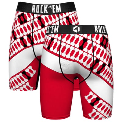  Georgia Bulldogs Rock Em Helmet Series Boxer Briefs - Red