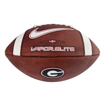 Georgia Bulldogs Nike Vapor Elite Game Football