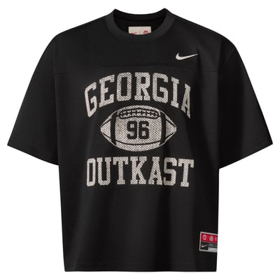 Nike x Class Trip x UGA x Outkast Black Cropped Football Jersey