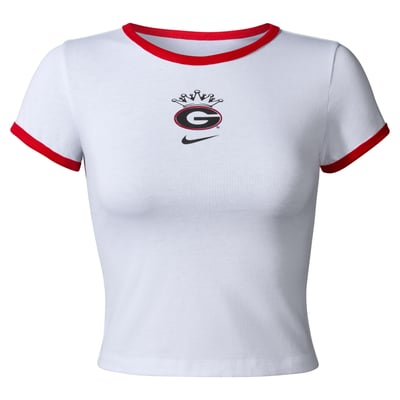 Nike x Class Trip x UGA x Outkast White Women's Baby Tee