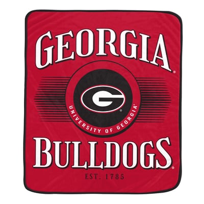 Georgia Bulldogs Pegasus Spotlight Arch 60" x 70" Ultra Soft Throw Blanket