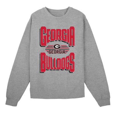 Georgia Bulldogs Outerstuff Preschool Jet Stream Sweatshirt - Gray