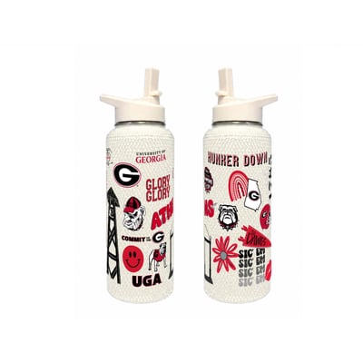 Georgia Bulldogs The Memory Company 34oz. Bling Quencher Bottle