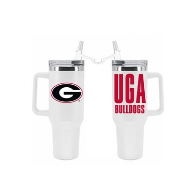 Georgia Bulldogs The Memory Company 40oz. Stainless Steel Tumbler with Flip Straw