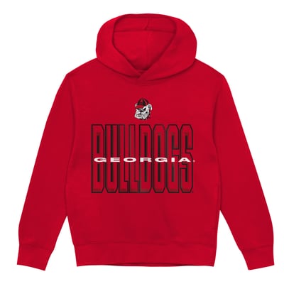 Georgia Bulldogs Outerstuff Toddler Field General Fleece Hoodie - Red