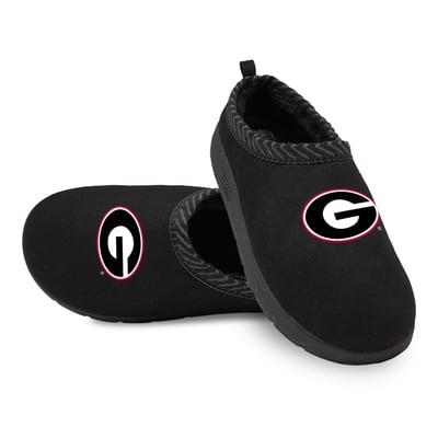 Georgia Bulldogs ISlide Unisex Primary Logo Mission Slippers - Black
