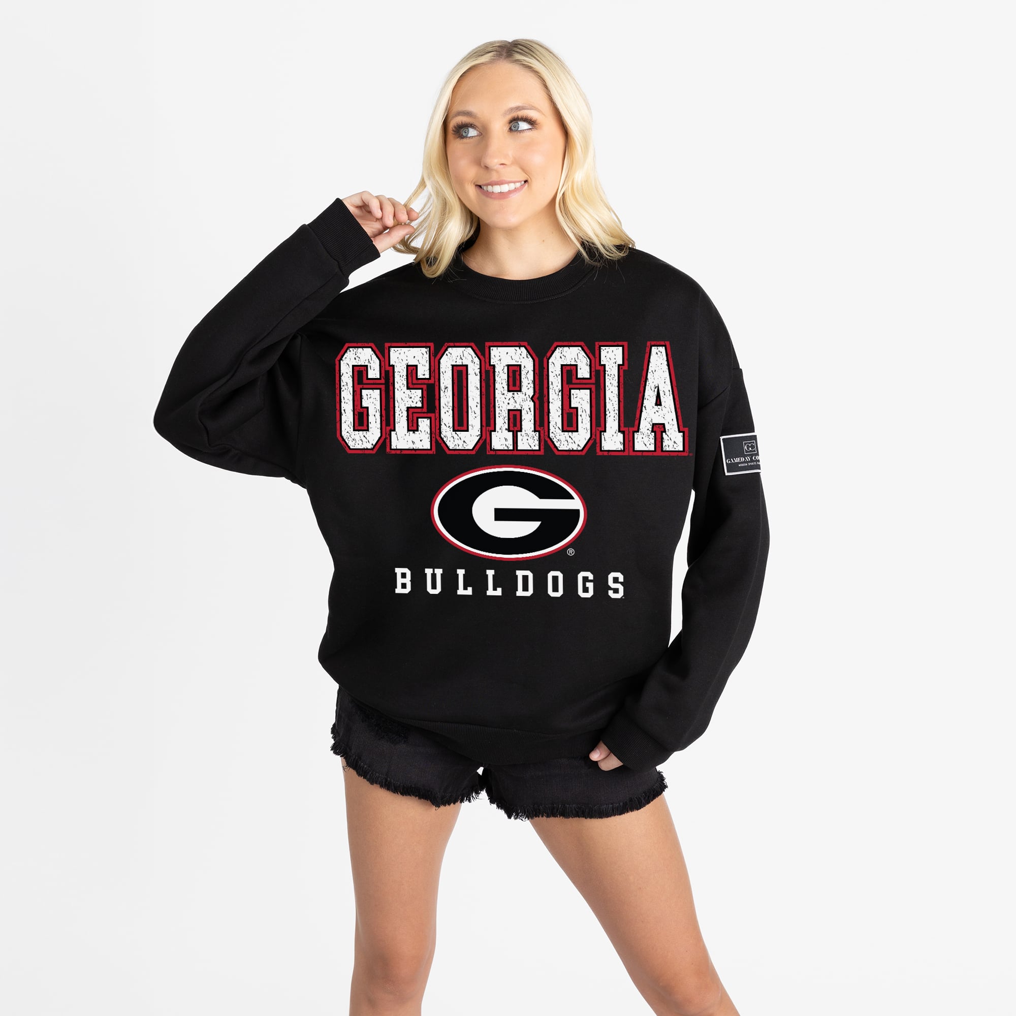 Gameday Couture Women's Level Up Black Label Sweatshirt Black