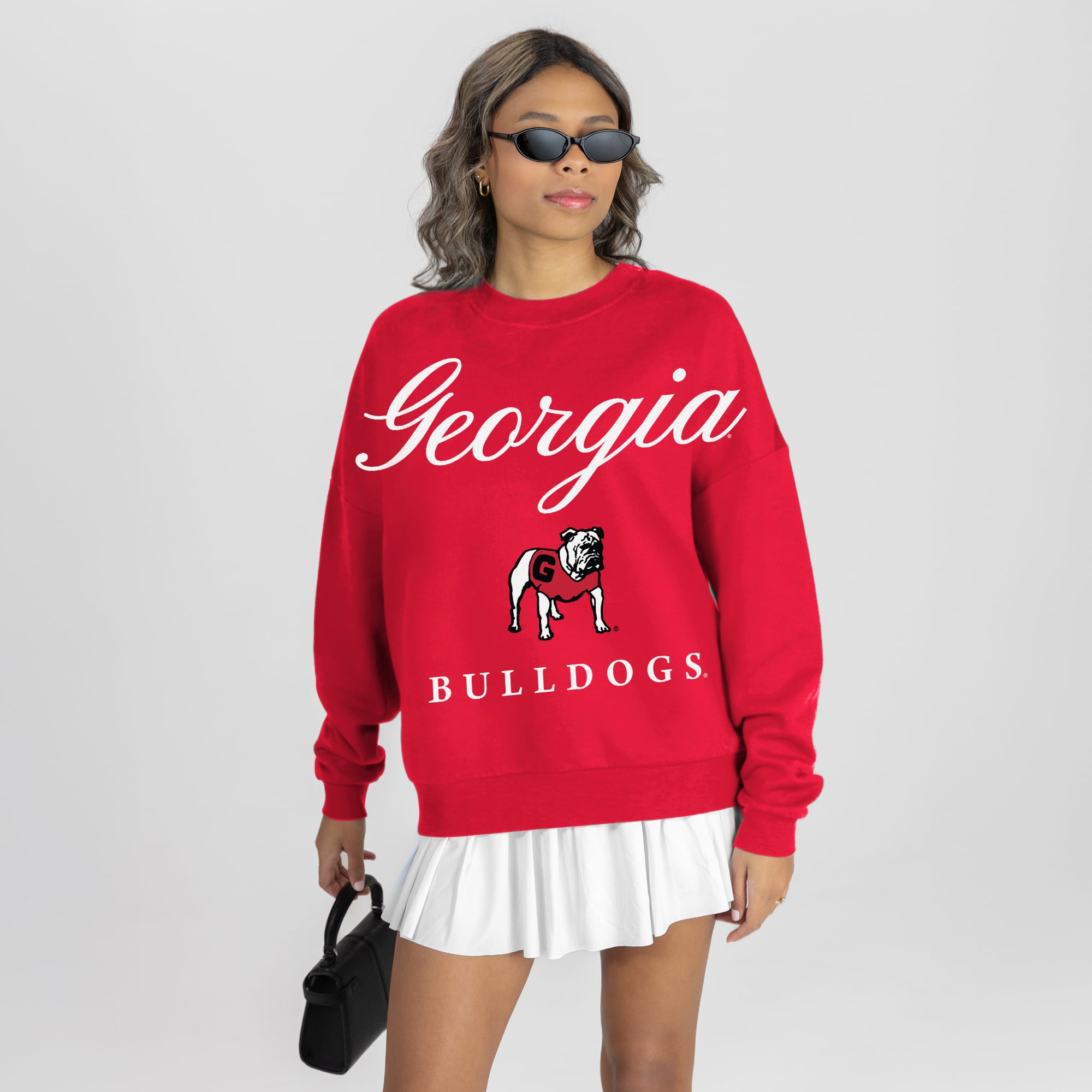 Gameday Couture Women's Legacy Club Oversized Sweatshirt Red