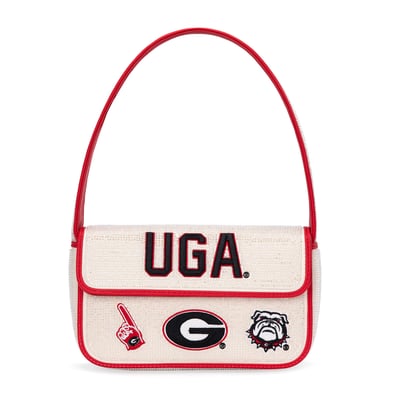 Georgia Bulldogs Montana West Women's Beaded Shoulder Bag