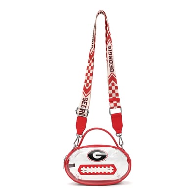 Georgia Bulldogs Montana West Women's Clear Crossbody Bag - No Color