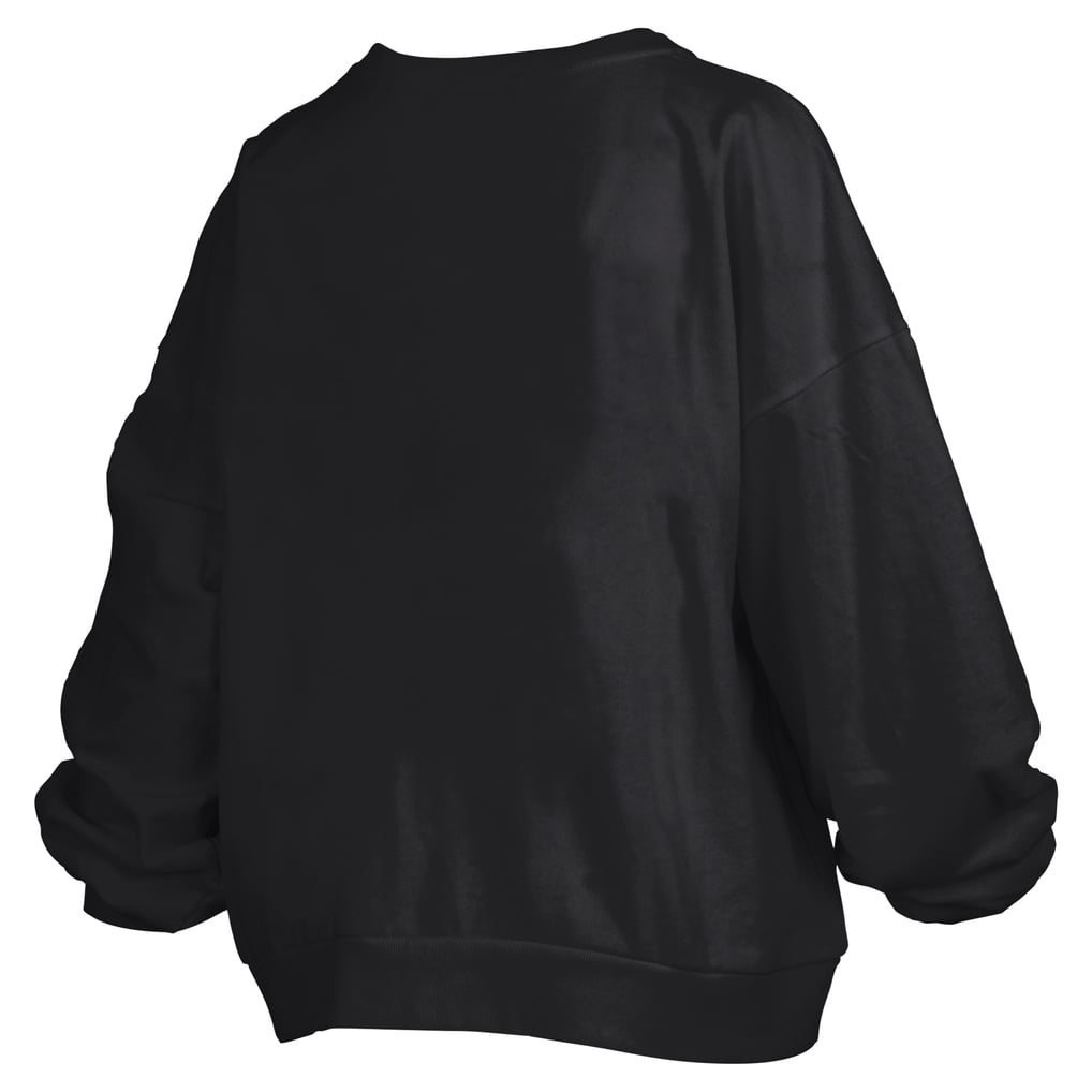 Georgia Bulldogs Pressbox Women's Big Aug Script Janice Oversized Pullover Sweatshirt - Black