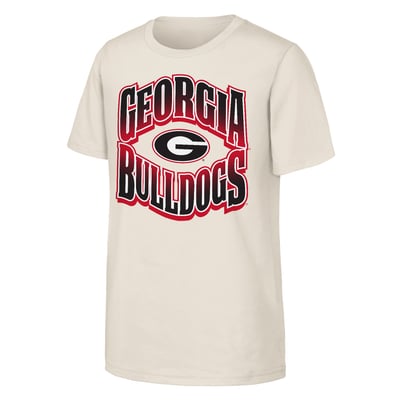  Georgia Bulldogs Outerstuff Youth Collegiate T-Shirt - Natural