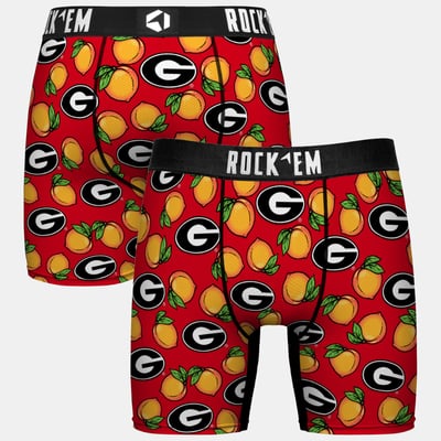  Georgia Bulldogs Rock Em Youth Localized Boxer Briefs - Red