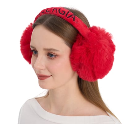 Georgia Bulldogs ZooZatz Fluffy Earmuffs