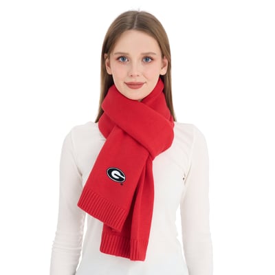 Georgia Bulldogs ZooZatz Posh Knit Scarf