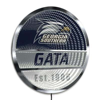 Georgia Southern Eagles Three-Cell Circular Infinity Light