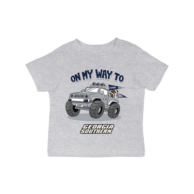 Georgia Southern Eagles Vive La Fete Infant On My Way T-Shirt - Gray