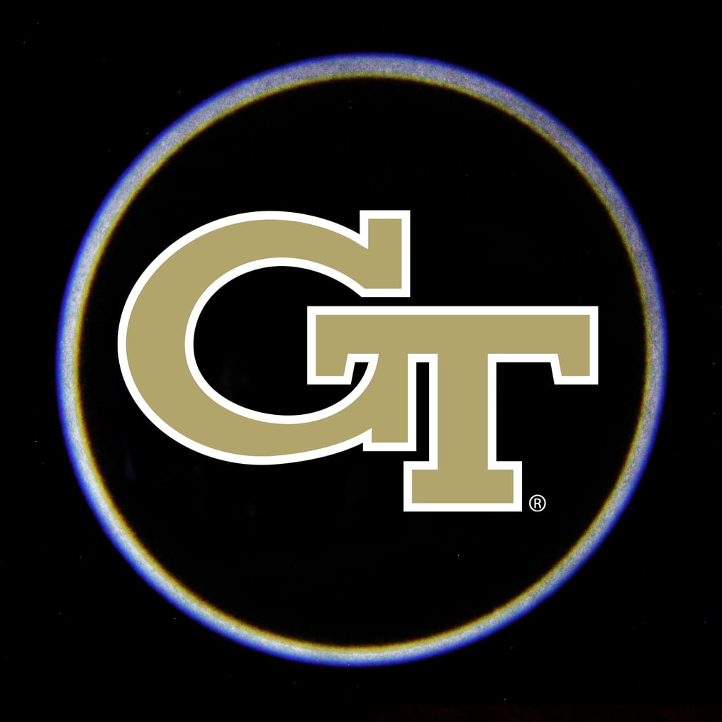 Georgia Tech Yellow Jackets Car Door Light