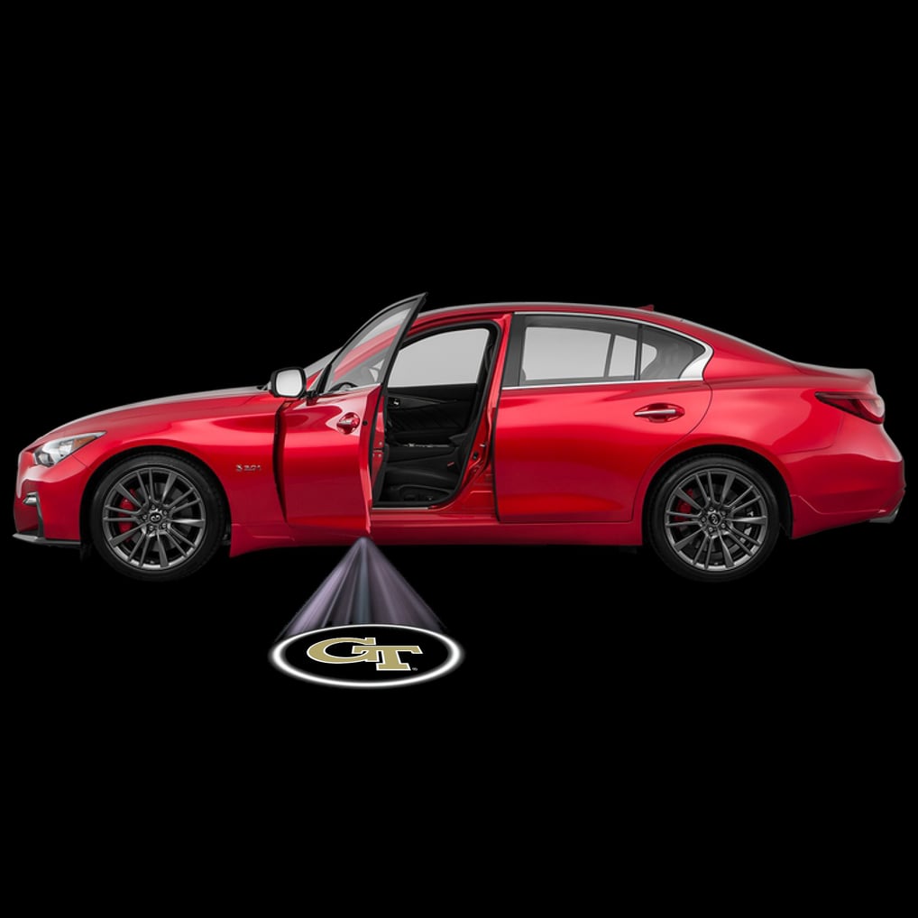 Georgia Tech Yellow Jackets Car Door Light