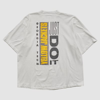 Georgia Tech Yellow Jackets Nike 90s T-shirt - White - XL by Fanatics Real Vintage