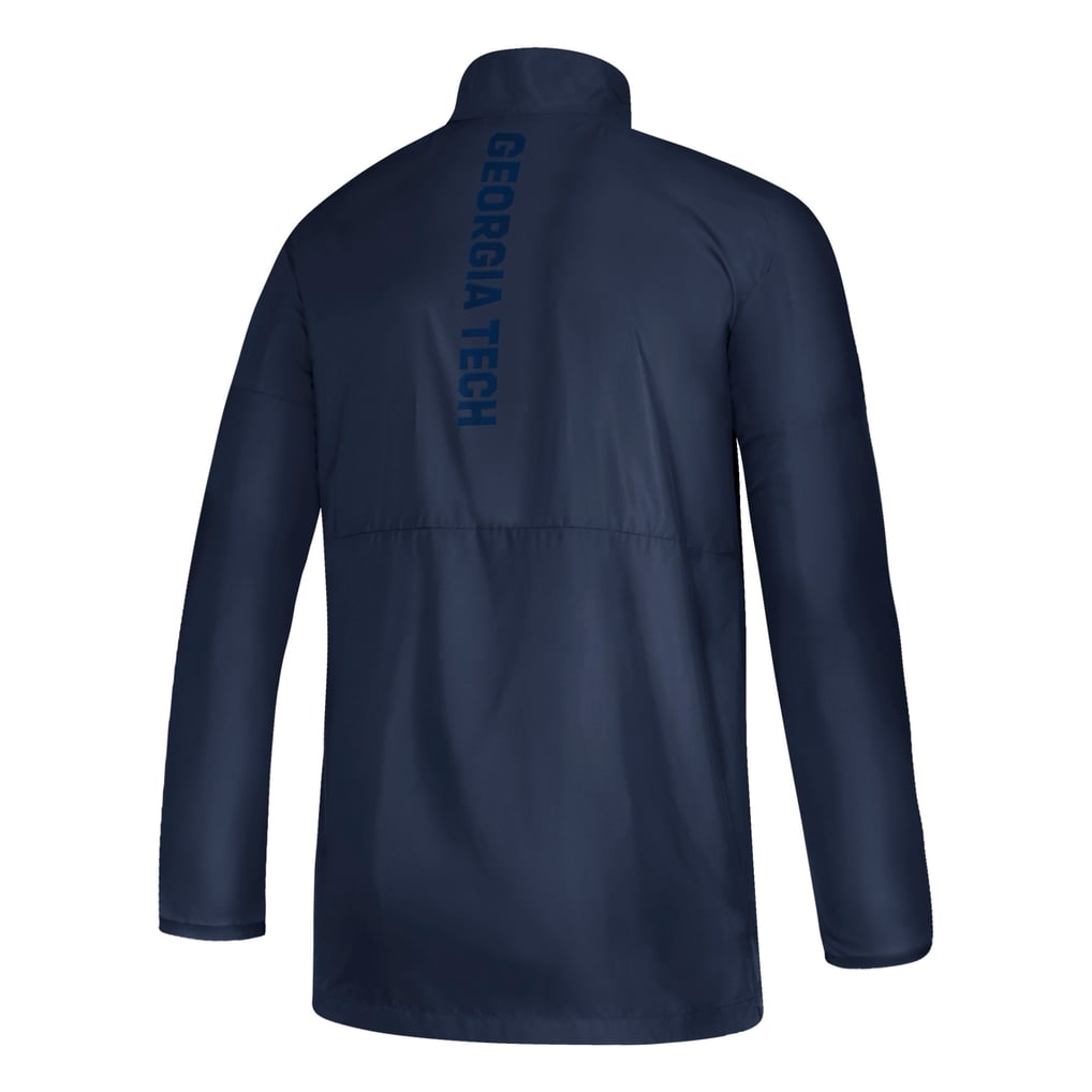 Georgia Tech Yellow Jackets adidas Game Mode Quarter-Zip Pullover Jacket - Navy